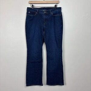 Duluth Trading Co. Jeans Women's 10 Blue Daily Denim Bootcut Jeans Dark Wash